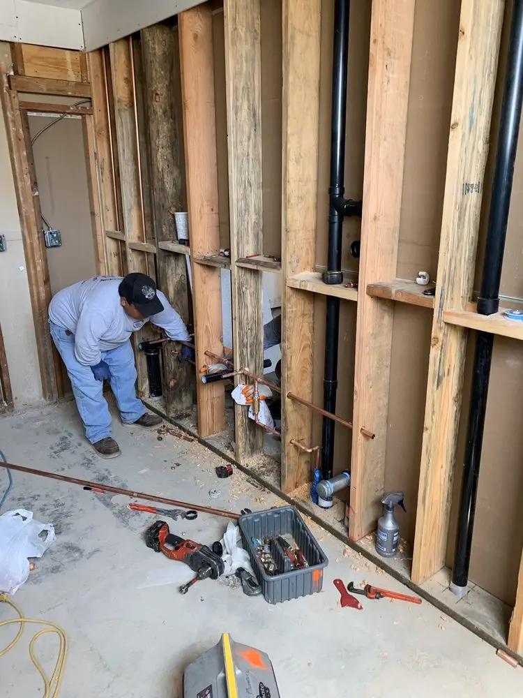 Commercial rough-in plumbing for Water Heater Replacement in Pine Tree Corners